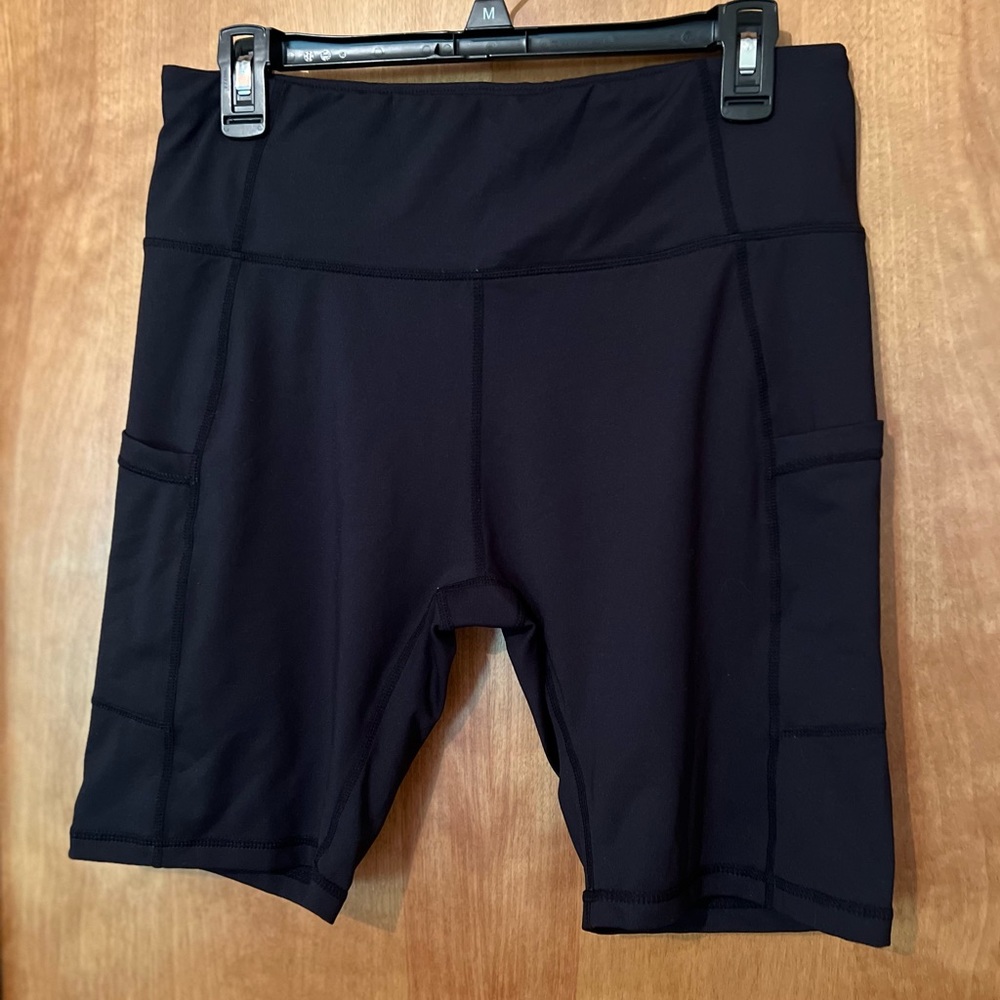 Black Biker Shorts